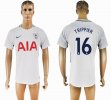 2017-2018 Tottenham Hotspur #16 TRIPPIER Thailand version white soccer jersey home