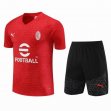 2023 AC Milan club red black Training soccer jerseys