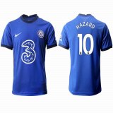 2020-2021 Chelsea FC thailand version #10 HAZARD blue soccer jerseys home