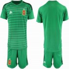 2018 World Cup Spain green goalkeeper soccer jersey