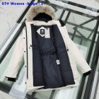 Women Canada Goose Down Chilliwack Bomber Hooded Warm Coat Fur Windbreaker parka 07-beige 01