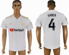 2018-2019 Los Angeles FC thailand version #4 GABER white soccer jersey away