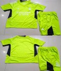 2023-2024 Real Madrid club light green kid soccer jerseys