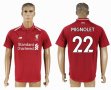 2018-2019 Liverpool Thailand version #22 MIGNOLET red soccer jersey