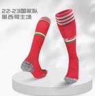 2022 Mexico team red soccer socks home