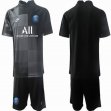 2021-2022 Paris Saint-Germain black goalkeeper soccer jersey