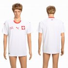 2018 World Cup Switzerland thailand version white soccer jersey away