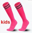 2022 kid soccer socks pink colors