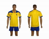 2014 Ecuador World Cup yellow soccer jersey home