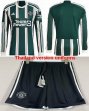 2023-2024 Manchester United club thailand version green long sleeves soccer uniforms away