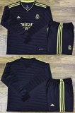 2022-2023 Real Madrid club black long sleeves soccer soccer jersey away