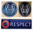 2018 Real Madrid Champions League UEFA Pack 3 Patches Badges For 13 Cup