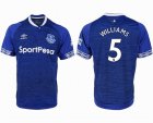 2018-2019 Everton FC thailand version #5 WILLIAMS blue soccer jersey home