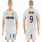 2016-2017 Monaco club FALCAO #9 white soccer jerseys away