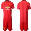 2020-2021 Manchester United red goalkeeper soccer jerseys