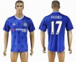 2016-2017 Chelsea FC thailand version PEDRO #17 blue soccer jersey home