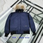 Mens Canada Goose Chilliwack Bomber Parka Jacket Coat Coyote-Dark Blue