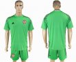 2016-2017 Russia green goalkeeper soccer jersey