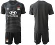 2018-2019 Olympique Lyonnais black goalkeeper soccer jerseys
