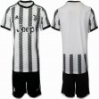2022-2023 Juventus club white black soccer jerseys home