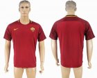 2017-2018 Rome Thailand version red soccer jersey home