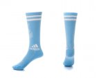 Adidas light blue kids soccer socks