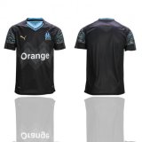 2018-2019 Marseilles thailand version black soccer jersey away