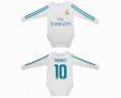 2017-2018 Real Madrid #10 MODRIC home long sleeve baby clothes