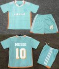 2024-2025 Fc Miami club #10 MESSI light green soccer jerseys third away