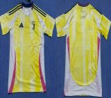 2024-2025 Newcastle United thailand version yellow white soccer jerseys