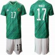 2020-2021 Ireland Republic Team #17 McNair green soccer uniforms home