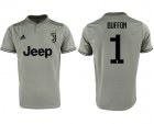 2018-2019 Juventus thailand version #1 BUFFON gray soccer jersey home