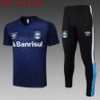 2023-2024 Gremio blue black soccer uniforms with Long Trousers -C1016.