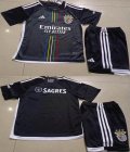 2023-2024 Benfica club black kid soccer jerseys away