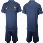 2022 France World Cup blue soccer Jerseys home