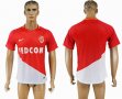 2017-2018 Monaco Thailand Version red white soccer jersey home