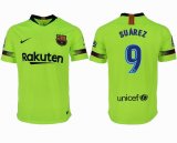 2018-2019 Barcelona thailand version #9 SUAREZ green soccer jersey away