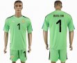 2018 World Cup Uruguay #1 MUSLERA green goalkeeper soccer jersey