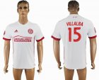 2017-2018 Atlanta United FC #15 VILLALBA Thailand version white soccer jersey away