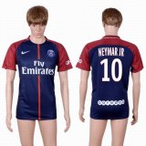 2017-2018 Paris saint germain Thailand version #10 NEYMAR JR blue soccer jersey