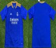 2021-2022 Real Madrid club thailand version blue soccer jerseys