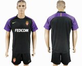 2017-2018 Monaco black goalkeeper soccer jersey