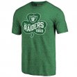 Professional customized Oakland Raiders T-Shirts Green