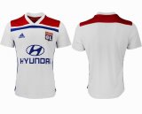 2018-2019 Lyon Thailand version white soccer jersey home