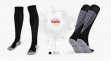 Kid soccer socks black colors 01